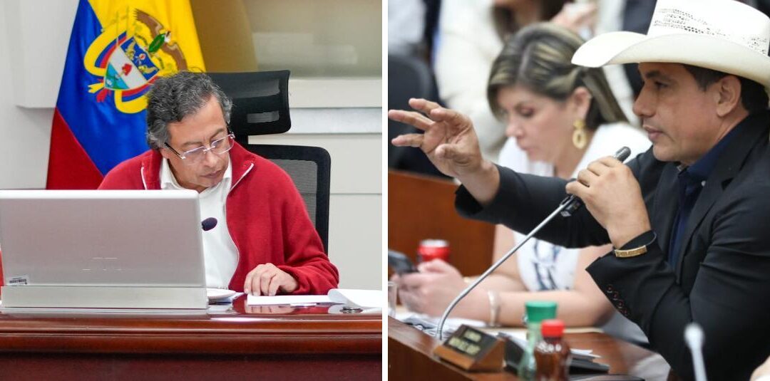 Petro arremete contra el senador Barrera mencionando la muerte de su caballo en un trino nocturno