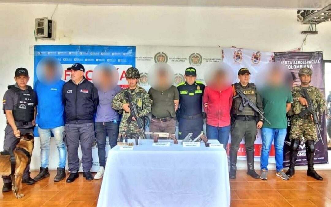 Capturan a alias ‘Héctor’, presunto cabecilla del Frente Ismael Ruiz en el sur del Tolima