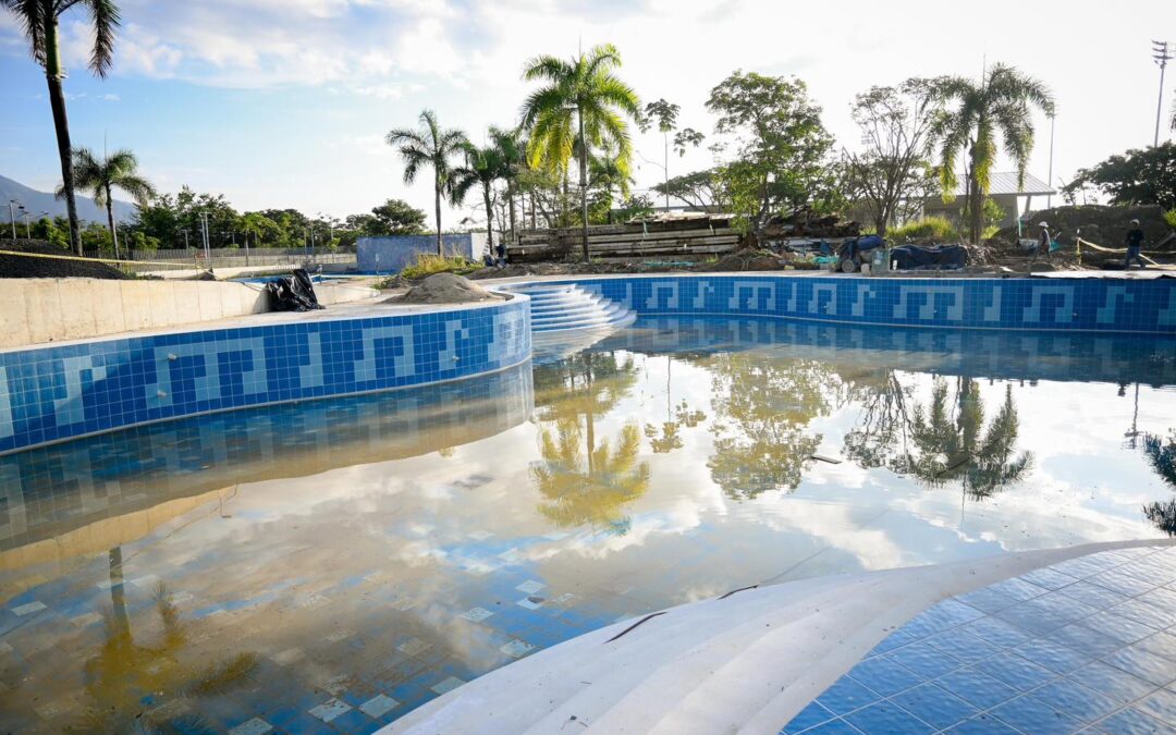 Nuevo rostro acuático del Parque Deportivo toma forma en Ibagué