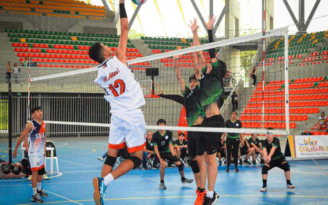 El semillero rural protagonista en el debut de voleibol de los Intercolegiados Ibagué 2025