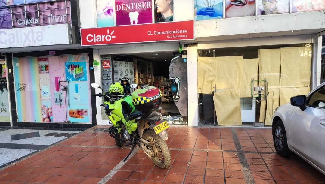 Roban local de Claro en Entrerríos y huyen en bicicleta con $3 millones