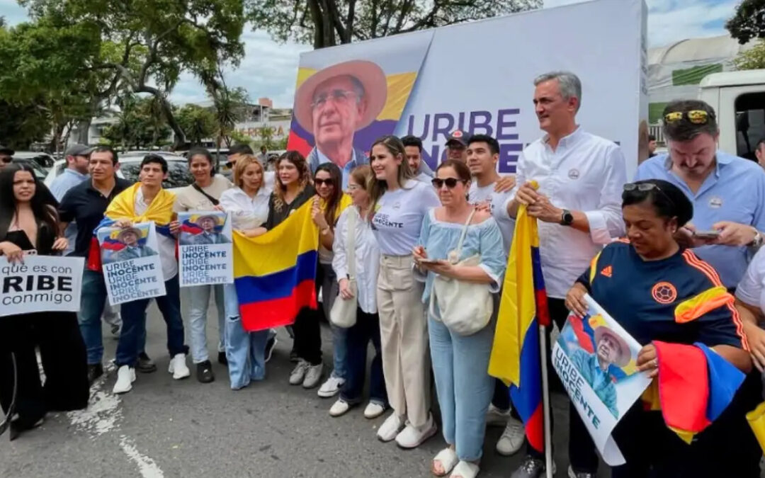 Centro Democrático convoca marcha masiva el 7 de agosto en defensa de Uribe y “las libertades”