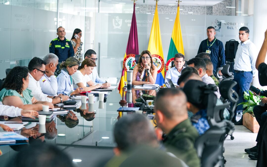 Gobernación del Tolima refuerza protección tras amenazas a dos dirigentes políticos