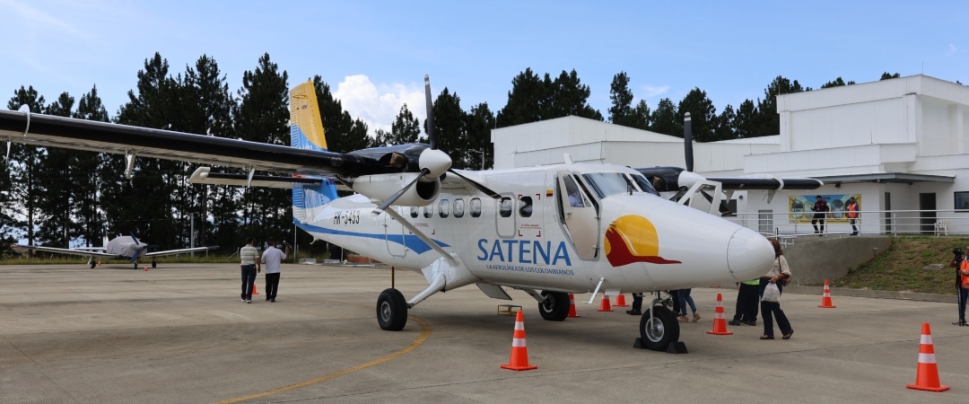 Desaparece avión de Satena en la ruta Cúcuta–Ocaña con 15 personas a bordo