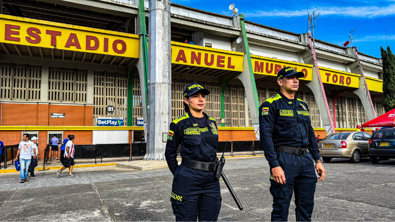 Más de 350 policías custodiarán el partido Deportes Tolima vs Llaneros