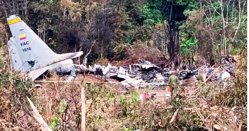Gobernadora del Tolima expresa solidaridad tras accidente aéreo militar en Putumayo