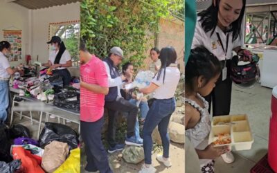 Apoyo a estudiantes de Álamos continúa tras incendio en el sector.