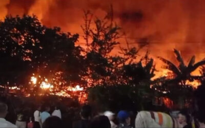 Grave incendio en Álamos moviliza a organismos de socorro en Ibagué