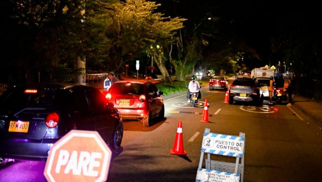 Balance del puente festivo en Ibagué deja 133 comparendos y 20 personas lesionadas