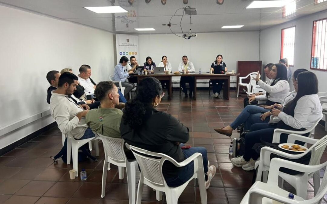 Personería de Ibagué lidera mesa con Superservicios para revisar prestación de servicios públicos
