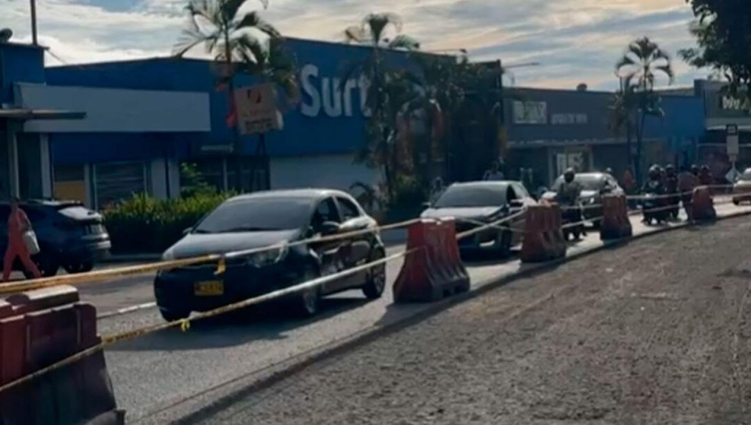 Agentes de tránsito retornaron a la carrera Quinta para atender congestión en el norte de Ibagué