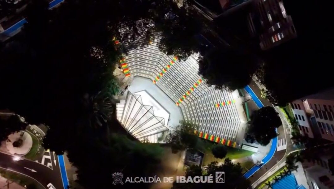 Primeras imágenes muestran el estado renovado de la Concha Acústica de Ibagué