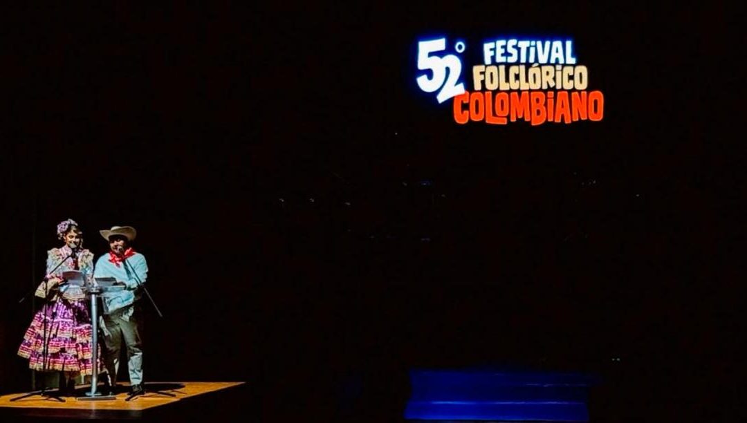 Teatro Tolima dio apertura al camino hacia el 52° Festival Folclórico Colombiano