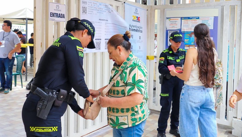 Más de 20 comparendos e incautación de armas dejaron la jornada electoral en Ibagué
