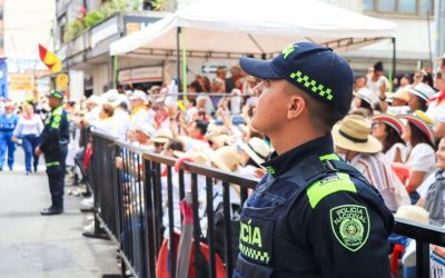 Más de 1.200 uniformados reforzarán la seguridad durante el Festival Folclórico Colombiano