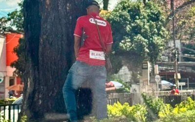 Sancionan a ciudadano por comportamiento inadecuado en separador vial de Ibagué