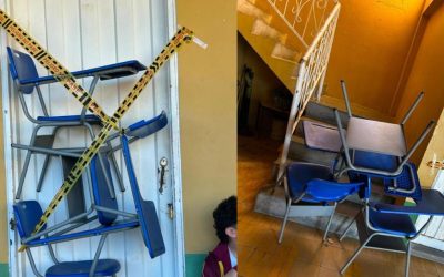 Estudiantes suspenden clases en Herveo por el deterioro de su institución educativa