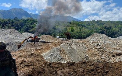 Minería ilegal vuelve a quedar en evidencia en redes sociales en zona rural de Ataco
